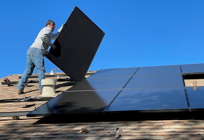 Industrial solar project